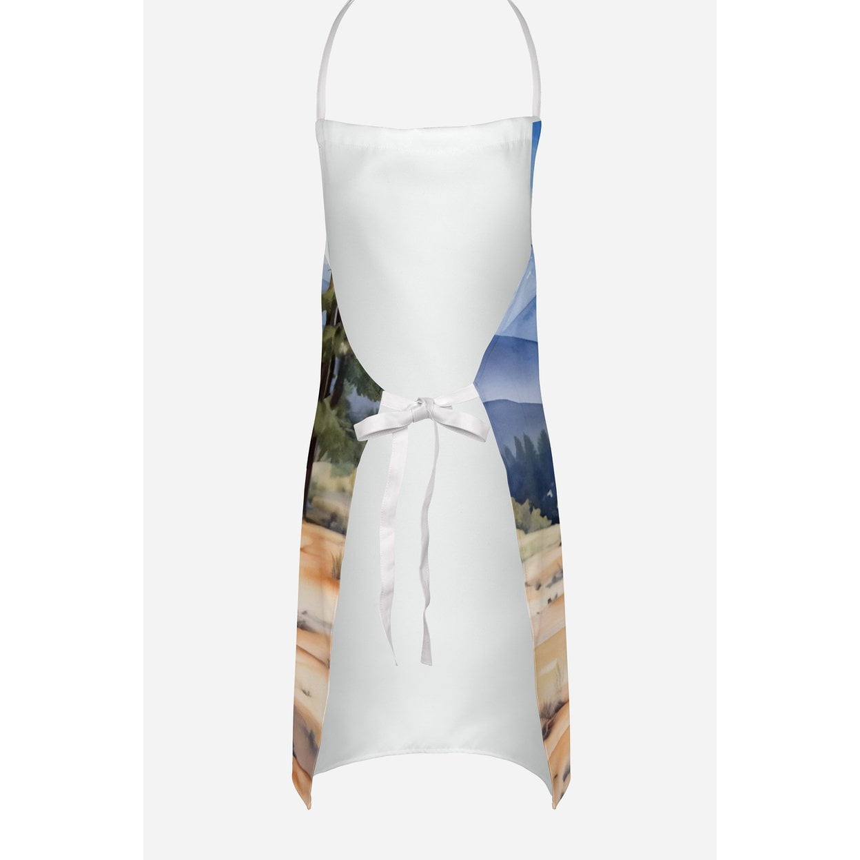 Bichon Frise Cowboy Welcome Apron 27 in x 30 in