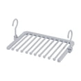 thumbnail image 4 of Percha para pantalones multicapa, percha plegable antideslizante, multifuncional Gris 10 capas, 4 of 9