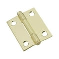 thumbnail image 3 of National Hardware 2 In. Brass Full-Inset Pin Hinge (2-Pack) N146-639, 3 of 3