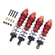 thumbnail image 1 of Amortiguador RC, Amortiguador De Resorte De Coche RC, Aleación De Aluminio, Presión De Aceite Ajustable, Piezas De Actualización De Alta Resistencia, Conducción Equilibrada, ANGGREK Rojo, 1 of 8