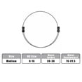 thumbnail image 5 of 2Pcs Adjustable Crop Tuck Band - Elastic Shirt Stays Belt for Women, Stylish Tops & Sweater Tuck Tool(Black &White), 5 of 8