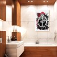 thumbnail image 2 of Lienzo decorativo de pared Demon Slayers Rengoku Kyoujuro Anime 40 x 60 cm, 2 of 2