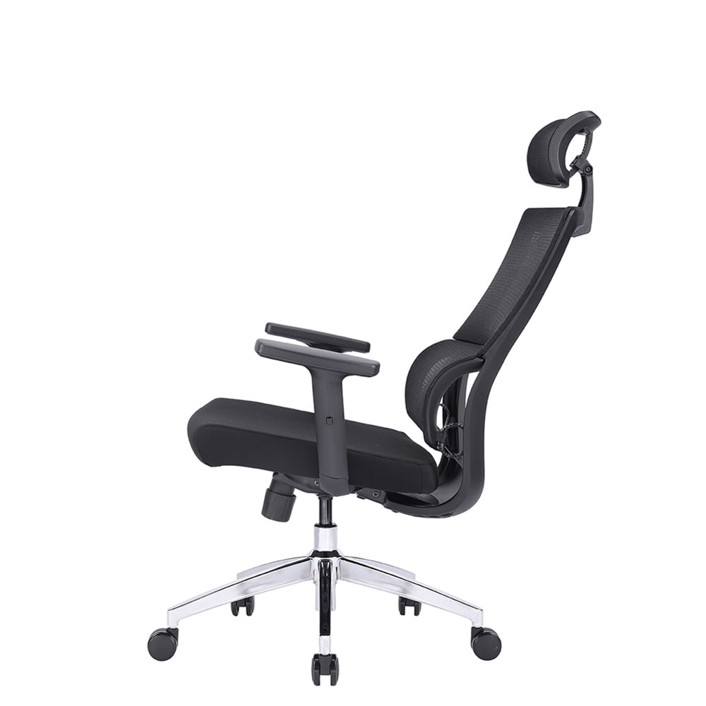 Kepooman Home Office Adjustable Rolling Mesh Computer Chair with High-Back & Lumbar Support, Black Kepooman Home Office Adjustable Rolling Mesh Computer Chair with High-Back & Lumbar Support, Black