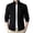 Black Jacket for Men, variant on Mrmaere Men's Knit Jacket Full-Zip Stand Collar Soft Warm Outerwear for Daily & Casual Black L
