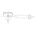thumbnail image 2 of SeaStar HC5379 Capilano Inboard 11" Stroke 26 Cubic Inch Brass Cylinder, 2 of 4