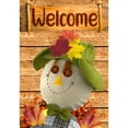 thumbnail image 2 of America Forever Scarecrow Welcome Garden Flag, 12.5 x 18 inches Double Sided, Pumpkins Harvest, Autumn Foliage, Fall Leaves Outdoor Seasonal Flags for Yard, Lawn, Garden Decor, 2 of 5