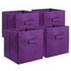 thumbnail image 1 of Cajas de Almacenamiento de Tela para guardería, oficinas, y organización del hogar, Millennial Pink, Large - Set of 2, 1, 2, 1 of 31