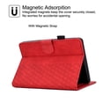 thumbnail image 4 of GSFY Case for All-new 7" Kindle Paperwhite 12th Gen 2024 & Kindle Colorsoft Signature Edition 2024, PU Leather Wallet Stand Protective Cover with Card Slots Auto Sleep/Wake Feature, Red, 4 of 7