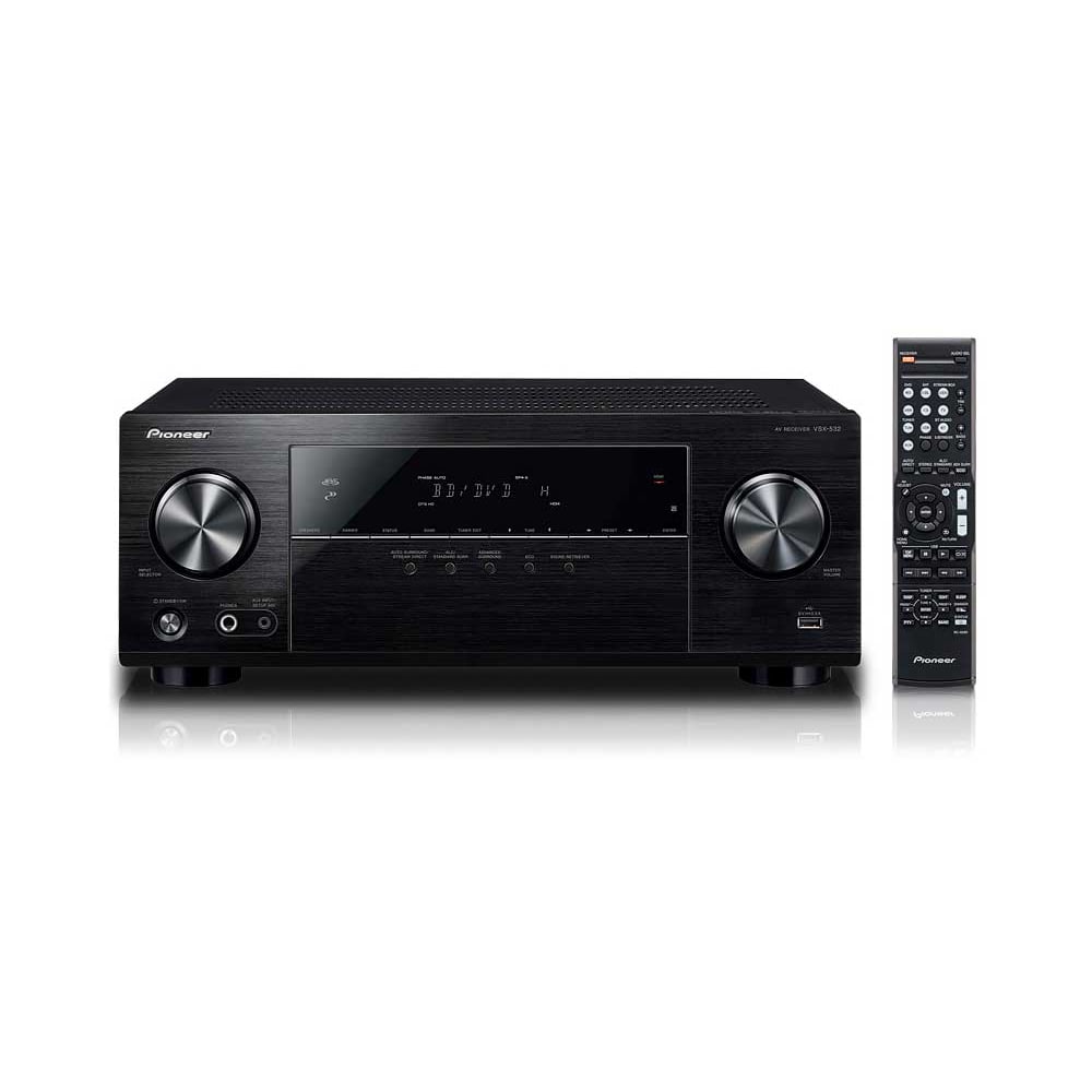 Pioneer VSX532 5.2 Channel AV Receiver Home Theater System Walmart