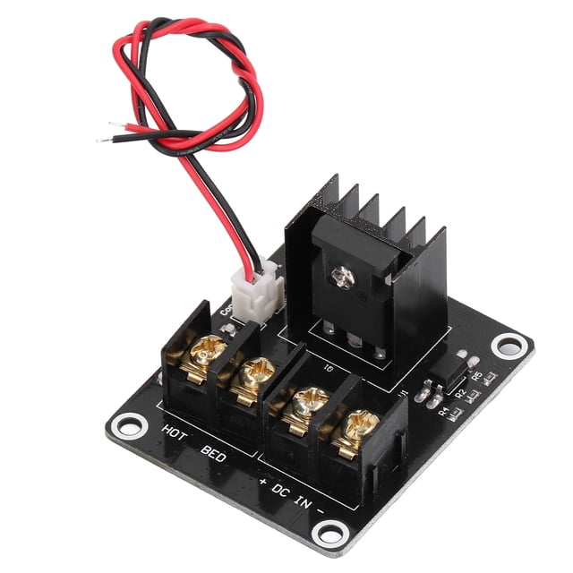 Módulo de cama caliente, placa de expansión de cama caliente, tubo MOS de alta potencia y gran corriente para impresora 3D