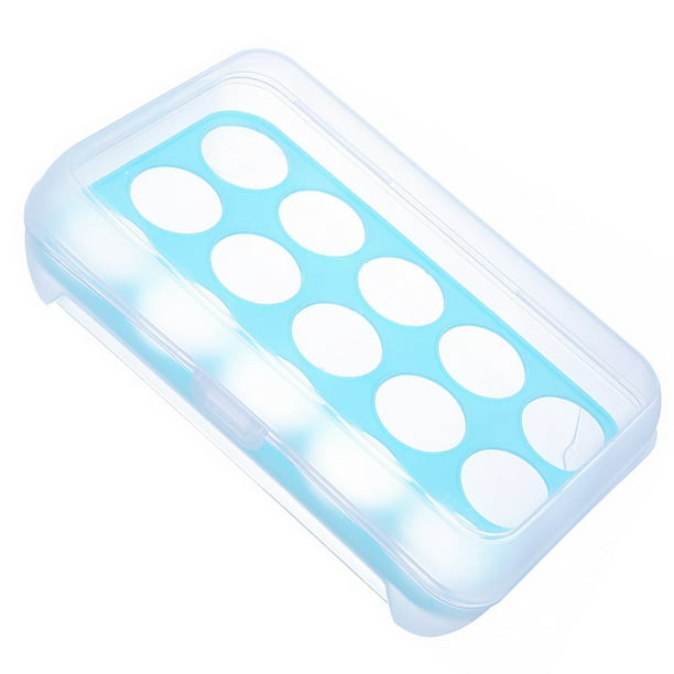 Suministros de cocina Wosthever Caja de huevos 15 rejillas Azul HA005026-03
