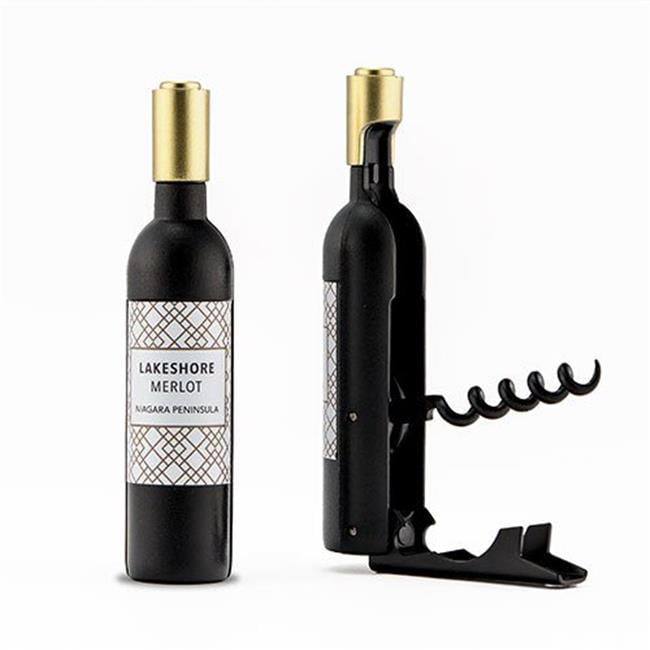 Star Kitchen & Home Wine Bottle-Shaped Corkscrew 