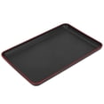 thumbnail image 2 of Bandeja rectangular de plástico de estilo japonés de 30 x 20 cm para servir comida en restaurantes, hogares y hoteles., 2 of 14