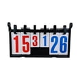 thumbnail image 3 of Marcador deportivo, Score Keeper, compacto, 39 cm x 23 cm, de mesa o colgante, Score Flip 6 dígitos para béisbol, tenis, baloncesto, voleibol, hockey Sharpla Marcador, 3 of 7