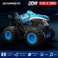 ACAMMZAR Remote Control Car, 2.4GHz Remote Control Monster Truck, RC