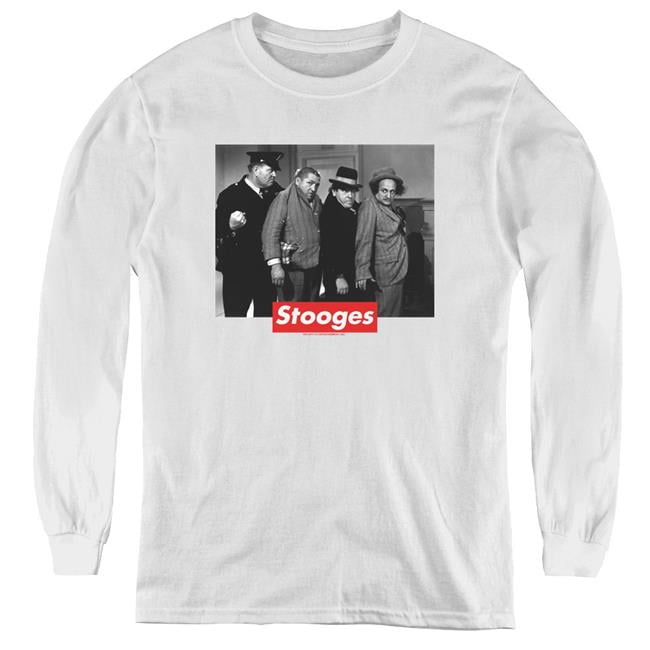 white long sleeve supreme shirt
