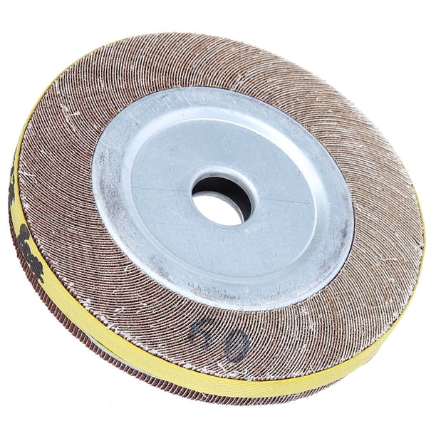 Rueda De Pulido, Rueda De Pulido, Tubo De Acero Inoxidable De Estiramiento De Alta Resistencia De 7,9 Pulgadas De Diámetro Para Eliminar El óxido Para Tipos Complejos De Pulido ANGGREK grano 60