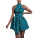 thumbnail image 2 of SAYOO Mujeres DIY Short Romper, Adultos Casual Suelto Cintura Alta Impresión Digital Vendaje Playsuit SAYOO Moda, 2 of 9