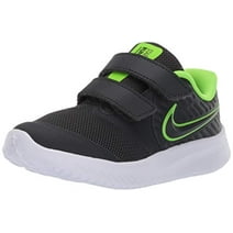 Nike Kids Star Runner 2 (TDV) Sneaker Anthracite/Electric Green - White 9C Toddler US Toddler