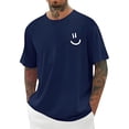thumbnail image 4 of JAJAHO Men's Graphic Tee Short Sleeve T Shirt Comfortable Breathable Crew Neck Loose Fit Top Casual Daily Wear Summer Outfits Stylish Tops, 4 of 4