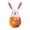 Orange, variant on SSNTSY 15.7" Easter Bunny Egg Decoration Round Rabblit Ballon Inflatable Easter Yard Decoration Cute Bunny Gnome for Lawn Yard Easter Party Decor