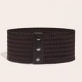 thumbnail image 2 of LIUYUNNN Mens Belts 48 Wide Elastic Waist Belt For Control Corset Belt Lace Trim Fashion Stretch Waist Cincher For Dresses And, One Size, 2 of 3