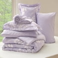 thumbnail image 3 of U by Bedsure Light Purple Queen Comforter Set - 7 Pieces Floral Lavender Bedding Sets, Queen Bed in a Bag with Reversible Botanical Flowers Comforter, Sheets, Pillowcases & Shams, 3 of 7