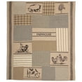 thumbnail image 1 of VHC Brands Sawyer Mill Patchwork Cotton Farmhouse Throw Blanket, Gray, 1 of 2