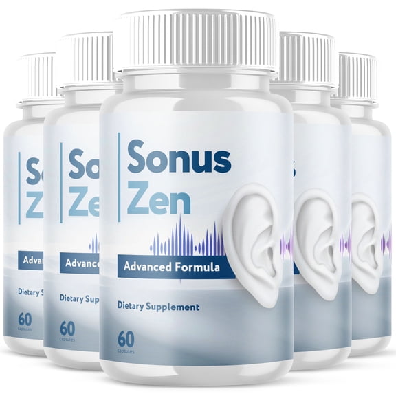Sonus Zen Advanced Hearing Support Pills Natural Ear Health Support SonusZen 300 Capsules