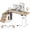 Natural, variant on GUNAITO 47.2" Electric Standing Desk with 3-Drawer Cabinet, Adjustable Height Desk with Memory Panel, Office & Gaming Desk,Nutural