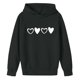 thumbnail image 4 of Sudaderas con capucha para niños y niñas, sudaderas casuales de manga larga, lindas sudaderas de gran tamaño con bolsillo de polar, chaquetas para niñas, 4 of 4