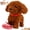 Brown, variant on Robot Dogs Realistic, Interactive Walking Plush Puppy Toy Dog with Touch Sensing, Sounds, Voice Mimic, Tongue & Licking Motion (Brown)