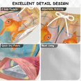 thumbnail image 2 of FORMRS Boys Swim Trunks Quick Dry Mesh Liner Boardshorts Sizes XS-XL, Goldfish, 2 of 7