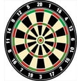 thumbnail image 3 of Ambesonne Sports Duvet Cover Set, Dart Board Lifestyle, Queen, Vermilion Green Black, 3 of 3