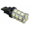 thumbnail image 3 of 10x 7443 27-SMD LED Reverse Tail Brake Turn Signal Light Bulbs 6000K White, 3 of 8