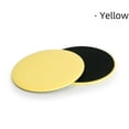 thumbnail image 3 of Yellow Dual Sliding Discs for Home Fitness: Versatile Core Trainer for Abdominal Workouts, Yoga, and Glute Toning – Portable, Durable, and User-Friendly Exercise Equipment for All Fitness Levels, 3 of 6