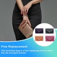 thumbnail image 4 of pitrice Women Envelope Bag Rectangular Hasp Rhinestone Stylish Fashionable Business Party Bridal Handbag Birthday Gift Red, 4 of 9