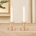 thumbnail image 1 of Candelabro de 2 velas, candelabro de pilar, candelabro cónico, soporte para mesa de boda, decoración para el hogar, cumpleaños, 1 of 8