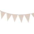 thumbnail image 1 of Banderines de Arpillera de 9, para Bodas, Cumpleaños, Fiestas de Navidad, Decoración Colgante, 1 of 9