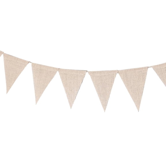 9.8ft Burlap Banner DIY Party Hanging Decoration For Wedding, Birthday, Party And Baby Shower
