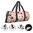 thumbnail image 5 of Haiem Daisy and Ladybug Pattern Gym Bag for Women Men, Waterproof Travel Duffel Bags, Personal Item Travel Bag Weekender Bag with Shoes Compartment & Wet Pocket, 5 of 8