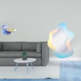 thumbnail image 2 of Bandeja De Escultura De Resina De Gato Moderna Y Espejo Acrílico Ondulado, Juego Decorativo Para El Hogar, Baño, Mesa De Comedor, Armario, Estante, Joyería, Aperitivos, Decoración., 2 of 8