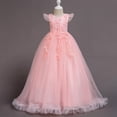 thumbnail image 3 of Vestido IBTOM CASTLE Flower Girls para dama de honor, boda, rosa, 13-14 años, 3 of 5