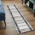 thumbnail image 3 of Farmhouse Rustic 2'x6' Runner Rugs for Hallway Kitchen Bedside Non Slip Washable, Vintage Country Wooden Grain Entryway Rug Runners with Rubber Backing, Long Carpet Runner for Laundry Room, 3 of 8