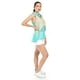 thumbnail image 2 of Blusa bicolor sin mangas Roman Fashion /Juvenil, 8038 (Menta) verde claro EG, 2 of 5
