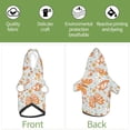 thumbnail image 6 of Bingfone Retro Floral Butterfly Dog Clothes Hoodie, Pet Winter Coat,Puppy Sweatshirts For Small Dogs Boy Girl,Suitable For All Breeds-X-Small, 6 of 9