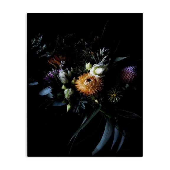 Stupell Industries Transitional Elegant Multi-Color Flower Bouquet Canvas Art, 16 x 20, by Floragraphica