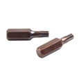 thumbnail image 2 of 12Pcs T20 1/4 Hex Shank Magnetic Torx Security Screwdriver Bits With Hole 25mm, 2 of 6