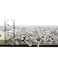 thumbnail image 6 of Unique Loom Moroccan Trellis Shag Collection Area Rug - Meknes (5' 3" x 8' Oval Gray/Ivory), 6 of 6