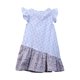 thumbnail image 2 of Vestido Beebay estampado de elefantes con volantes asimétricos azul 4 años, 2 of 5